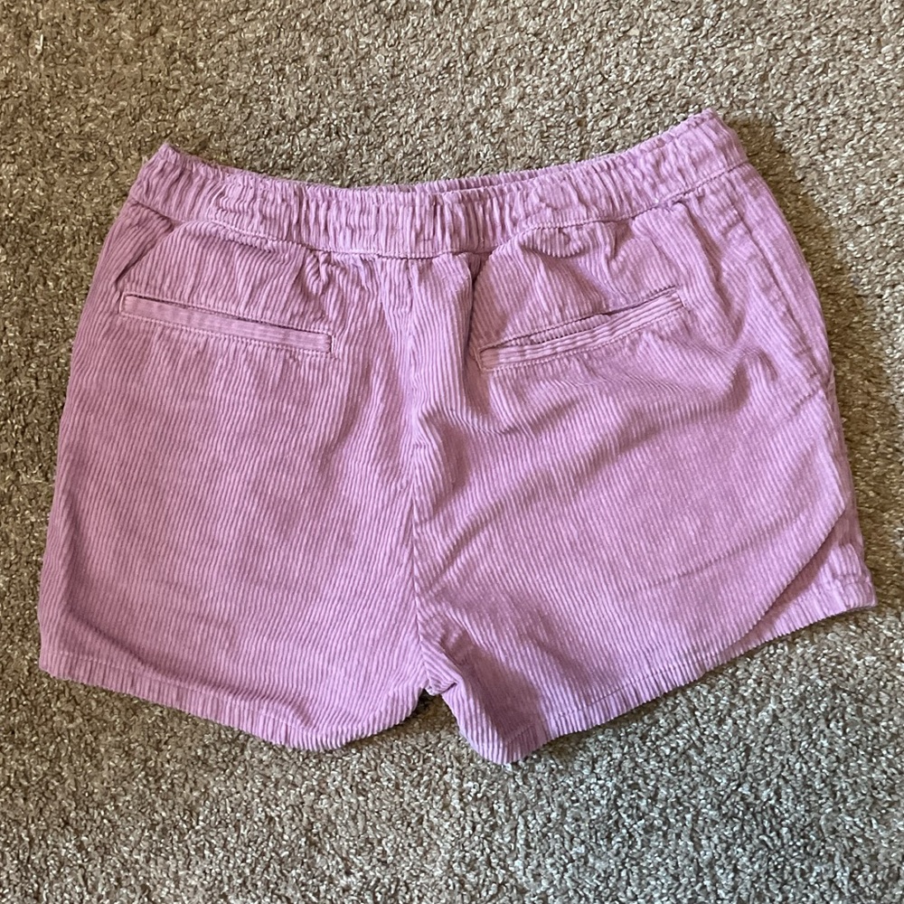 Corduroy short shorts